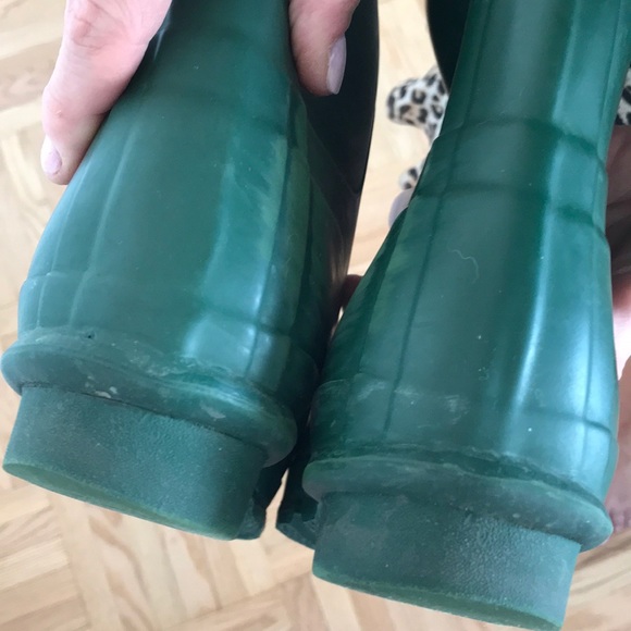 Hunter Rainboots with zebra sock insert - Picture 7 of 8
